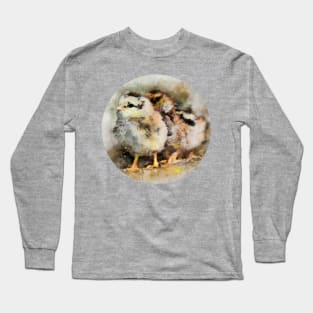 Two chicks just hatched Long Sleeve T-Shirt